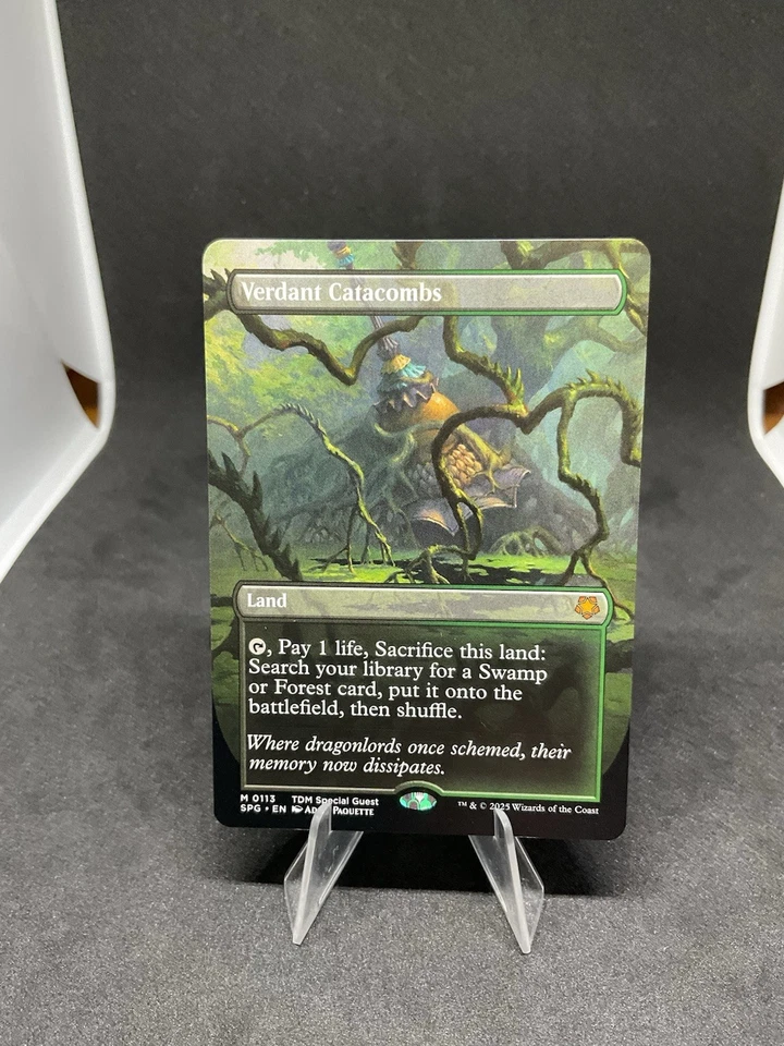 Verdant Catacombs (Borderless) Special Guests Regular MTG 0113 - Image 1 of 4