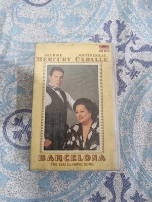 Barcelona By Freddie Mercury and Montserrat CABALLÉ INDIA EDITION CASSETTE Tape Foto 1 de 4