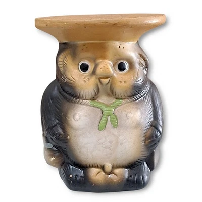 Maceta mapache japonés Tanuki soporte figura Shigaraki encanto de la suerte T50 Foto 1 de 4