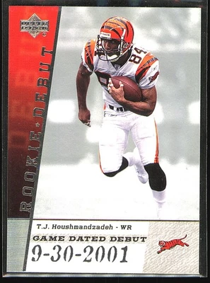 T.J. Houshmandzadeh 2006 Upper Deck Rookie Debut Game Dated #GDD-TH Bengals - Image 1 of 2