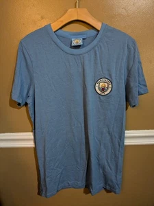 Camiseta azul fútbol Manchester City talla pequeña - Imagen 1 de 4