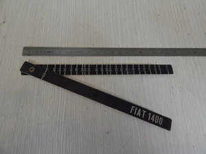 ORIGINAL BENZIN MESSSTAB FÜR FIAT 1400 - Bild 1 von 3