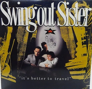 Swing Out Sister- It's Better To Travel - Vintage vinyl LP - FREE SHIPPING! - Picture 1 of 7