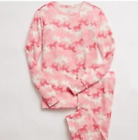 New GAP Horse Camo Pajamas 2 Piece PJ Set Girls 4 Pink NWT Organic Cotton Twins