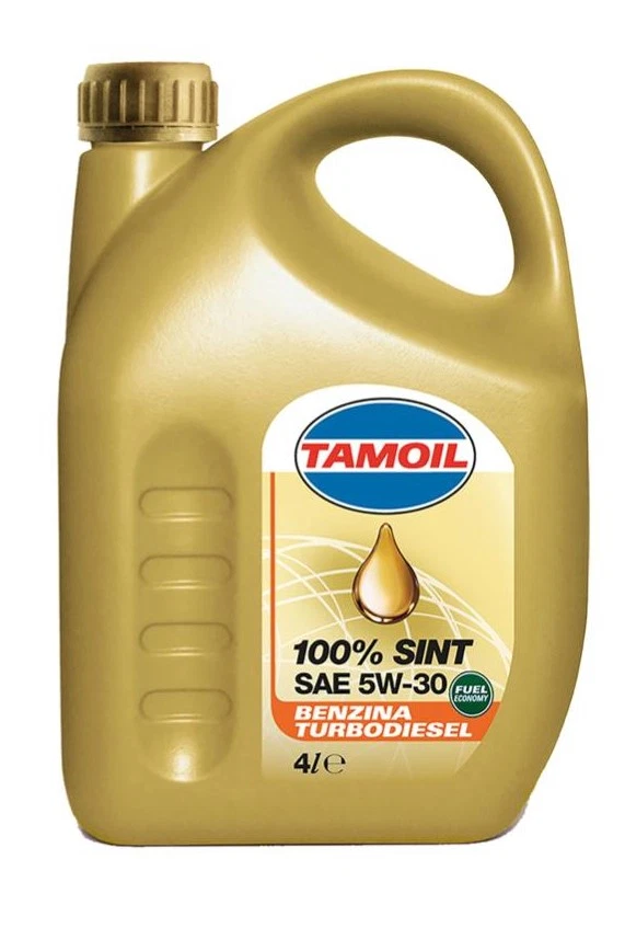 LUBEX Tamoil 100% Sint SAE 5W30 Olio motore benzina turbodiesel 4 LT