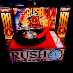 RUSH Flipper SCHALLPLATTENSPIELER mit motorisierter Spinnschallplatte und Lichtern Mod - Bild 1 von 7