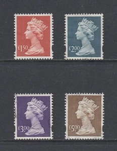 GB 1999 High-value Machin stamps £1.50 to £5 SG Y1800-Y1803 Used (FD009) - Picture 1 of 2