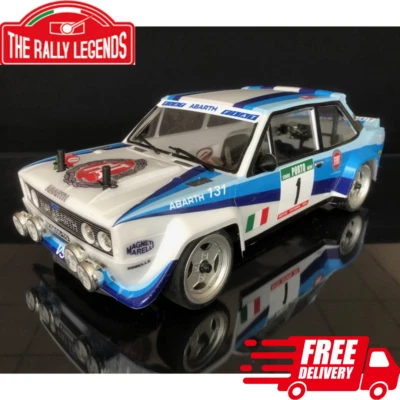 Coche de radiocontrol The Rally Legends Fiat 131 Abarth WRC 1/10 4x4 RTR Racing Rallycross Foto 1 de 4