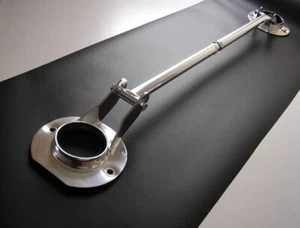 VW Rabbit Golf Jetta MK1 1 Cabrio Euro Front Up Strut Bar Tower Brace Stress GTI - Picture 1 of 2