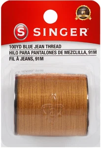Singer Notions 67120 Blue Jean Thread 100yd-Old Gold - Picture 1 of 1