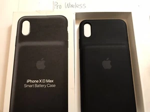 Apple MRXQ2LL/A iPhone Xs Max Smart Battery Case - Schwarz Apple Neu Ersatz - Bild 1 von 9