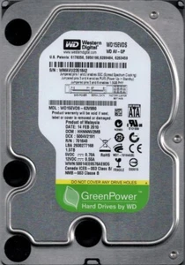 WD15EVDS-63V9B0 DCM: HHNNNV2MB WMAVU Western Digital 1.5TB - Picture 1 of 1