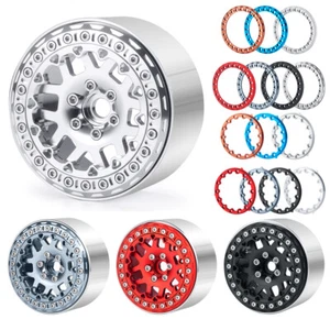 Mozzi e anelli cerchi in lega metallica Beadlock 2,2 pollici per 1/10 Axial Wraith 90048 - Foto 1 di 30