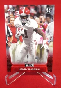 Henry Ruggs III Rookie 2020 Football Card Leaf #5 Mint - Bild 1 von 2