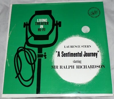 SIR RALPH RICHARDSON A Sentimental Journey NEW SEALED TASORD 102 Studio Cast LP Foto 1 de 2