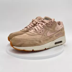 Nike Air Max 90 Ultra 2.0 Women Size 11 924447-201 Particle Beige Suede Shoes - Picture 1 of 14