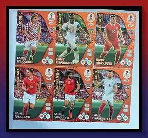 2018 Panini AdrenalynXL World Cup 2018 Russia Trading Cards - Fans Favourite - Picture 1 of 139