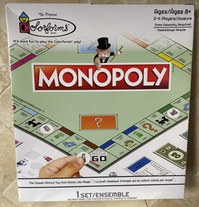 Colorforms MONOPOLY Hasbro Brettspiel Ltd Edition 2021 Reisespiel VERSIEGELTE BOX❗� - Bild 1 von 6