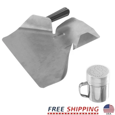 Juego de coctelera de palomitas de acero inoxidable mango resistente al calor fácil de servir nuevo Foto 1 de 4