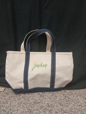 LL Bean Boat and Tote Asas Azul Marino Hecho en EE. UU. De Colección ¡¡En muy buena condición!!! Foto 1 de 4