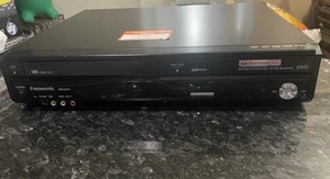 PANASONIC DMR-EZ37V VHS VCR DVD-RW Recorder Digital Tuner with Remote Tested - Picture 1 of 13