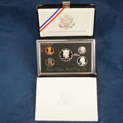 1998 US Mint Premier Silver Proof Set - Free Shipping USA - Image 1 of 4