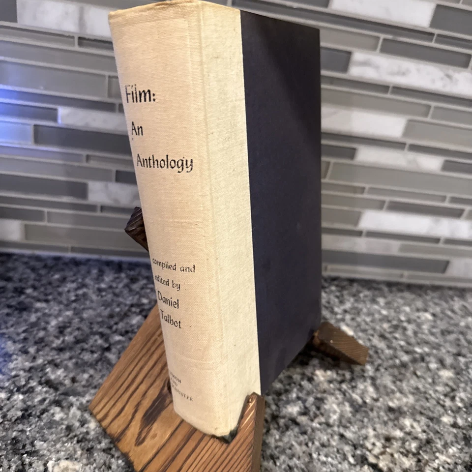 Vintage Film An Anthology By Daniel Talbot 1959 First Printing HC Simon Book - Imagem 1 de 4