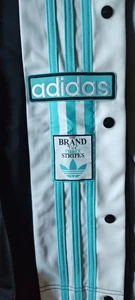 *NWT* adidas Originals Adibreak Pants (BLACK/LIGHT BLUE) Women's SM US - Picture 1 of 4