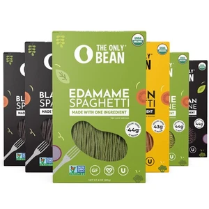 The Only Bean - Soy, Black Bean, and Edamame Spaghetti & Fettuccine - Gluten... - Picture 1 of 8