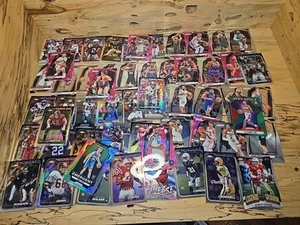 NBA NFL Basketball Football Card Lot Panini Topps Refractor Parallels B235 - Picture 1 of 7
