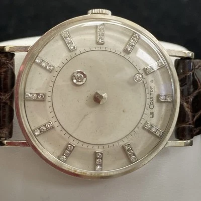 1950s Vacheron Constantin LeCoultre Diamond Galaxy Mystery Dial 14KG REF # 7281 - Image 1 of 4
