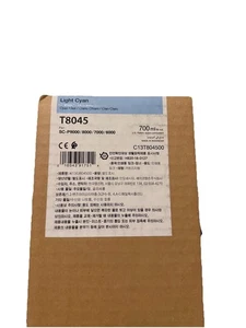 Tinta 2023 sellada genuina Epson T8045 cian claro 700 ml para SC-P9000/8000/7000/6000 - Imagen 1 de 3