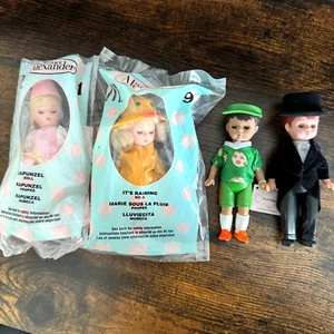 McDonald's Happy Meal Toys Rapunzel, Groom, Kick it Boy New SEALED Pack_Lot of 4 - Picture 1 of 12