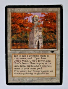 Urza's Tower (Forest) Land - Antiquities - LP/MP - MTG Magic the Gathering - Picture 1 of 6