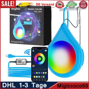 LED Poolbeleuchtung, IP67 RGB Poolscheinwerfer für Stahlwandpools Framepools - Bild 1 von 17