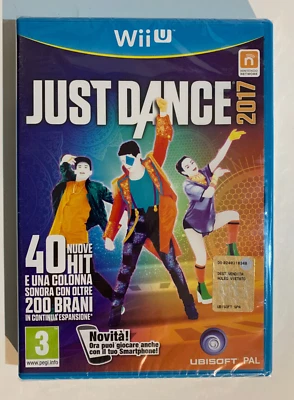 Wii U Just Dance 2017 Nintendo Nuovo sigillato Pal Italia multilingua Ubisoft - Immagine 1 di 3