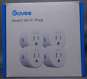 4 Pack Govee Smart WiFi Plug Works With Alexa & Google Assistant H5081 New Seale