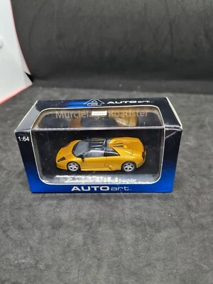 Rare Collectors Autoart 1/64 Scale Lamborghini Murcielago Roadster Gold Diecast - Image 1 of 4