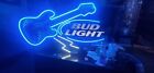 Budweiser Limited Edition Electric Guitar Neon Sign Beer Bar Lighted 48x30 bud