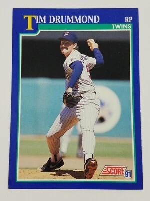 1991 Score - #76 Tim Drummond Baseball Card Trading - Image 1 of 2