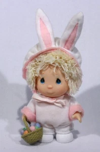 Muñeca de 5" *The Enesco Precious Moments Collection (HI BABIES) ""Conejo de Pascua"" 1989 - Imagen 1 de 5