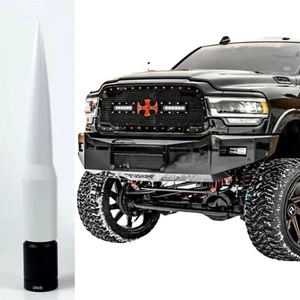 White Bullet Antenna for Dodge Ram All Models and Years 1500 2500 3500 - Picture 1 of 3
