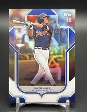 2023 Topps X J-Rod CHIPPER JONES Rainbow Foil /99 Braves 🔥🔥⚾️