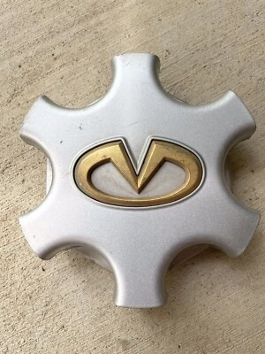 2001 - 2003 英菲尼迪 QX4 轮中心盖轮毂盖原始设备制造商银色金色 40342-3W700 — 第 1/4 张图片