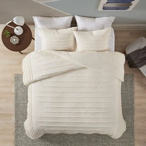 Intelligent Design Mercer 3 Piece Cotton Chenille Comforter Set - Picture 1 of 10