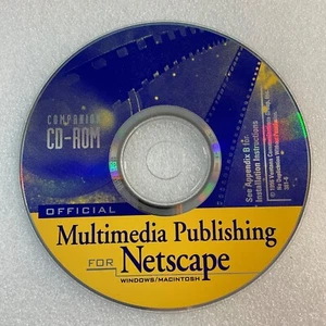 Official Multimedia Publishing For Netscape Window/Macintosh 1996 CD Rom - Picture 1 of 7