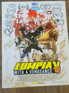 2022 SDCC WONDERCON LUMPIA WITH A VENGEANCE FILM CAST PHOTO SIGNED AUTO BY 12 - Imagen 1 de 2
