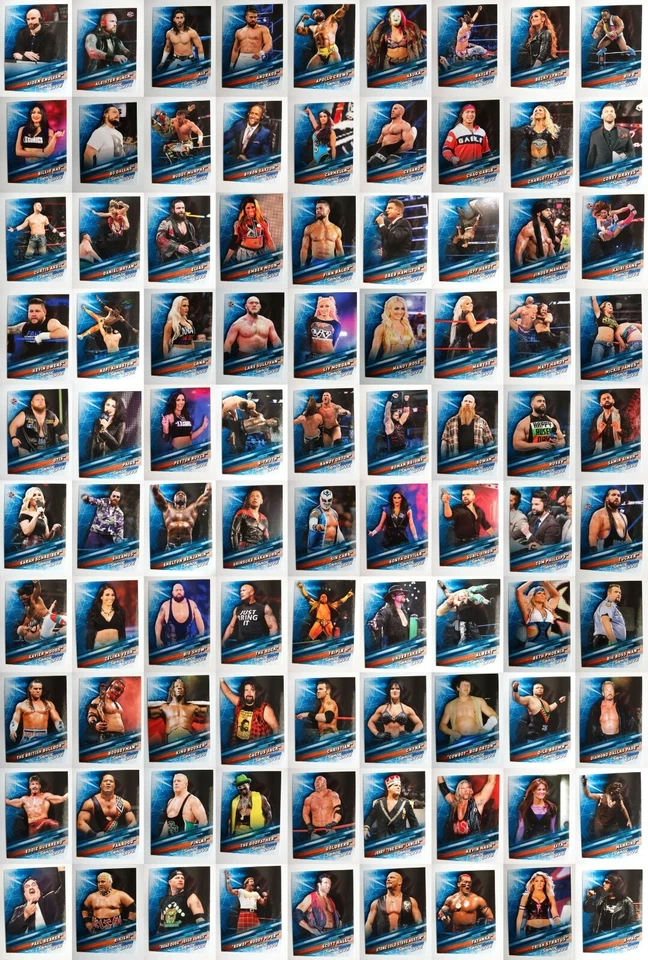 2019 Topps WWE Smackdown Wrestling Cards Complete Your Set You U Pick 1-90 - Image 1 of 1