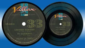 Philippines SYLVIA LA TORRE Lawiswis Kawayan OPM 45 rpm Vinyl Record - Picture 1 of 1