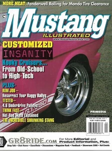 MUSTANG ILLUSTRATED 2001 APR - RALLY RIMS, 4.6 UNDERDRIVE PULLEYS, HOT ROD MATH - Imagen 1 de 1